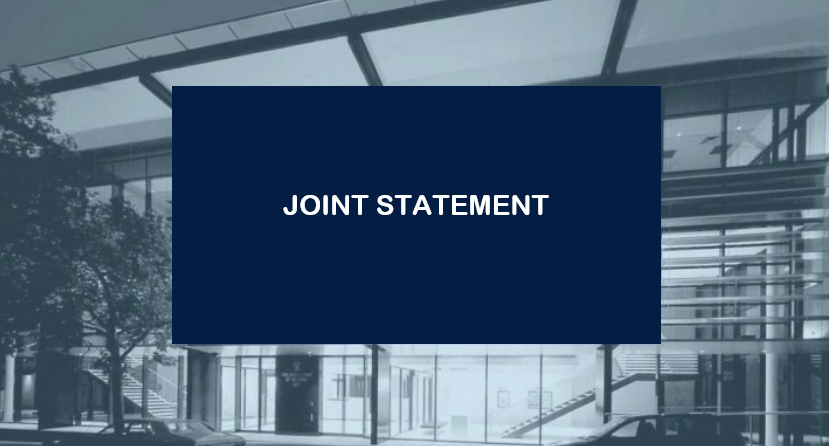 Joint statement image